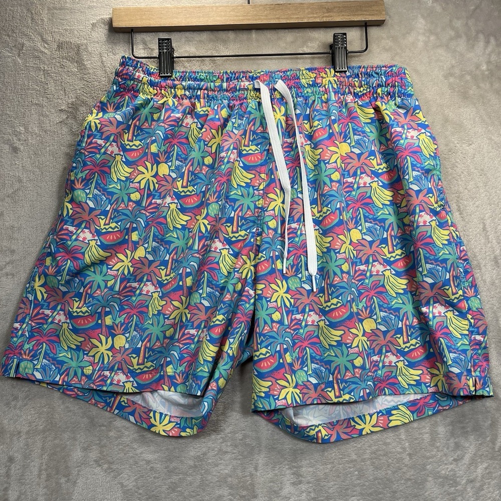 Chubbies Swim Trunks Mens XL The Tropical Bunches 5.5" Lined